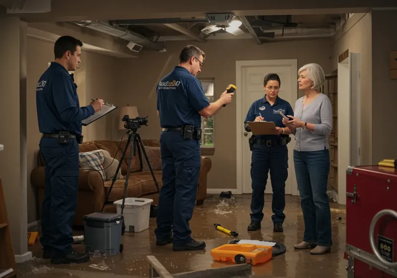 Water Damage Assessment and Insurance Documentation process in East Liverpool, OH
